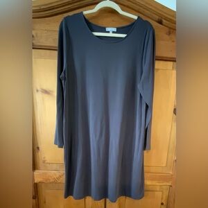 Habitat Charcoal L/S Cotton Dress